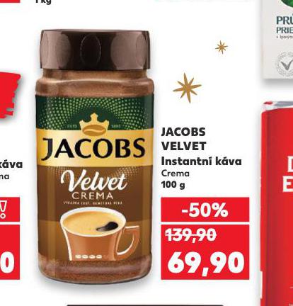 JACOBS VELVET INSTANTN KVA