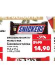 SNICKERS / BOUNTY / MARS / TWIX