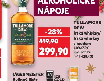 TULLAMORE DEW 40%