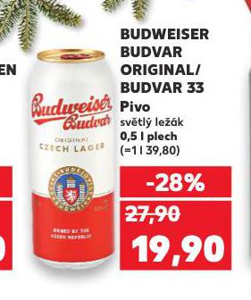 PIVO BUDVAR 33