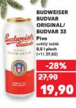 PIVO BUDVAR 33