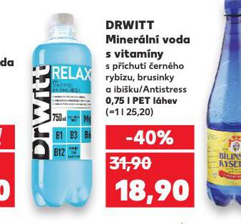 DRWITT MINERLN VODA S VITAMNY