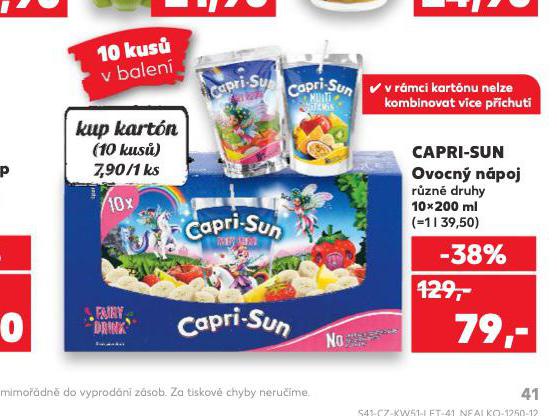 CAPRI SUN OVOCN NPOJ