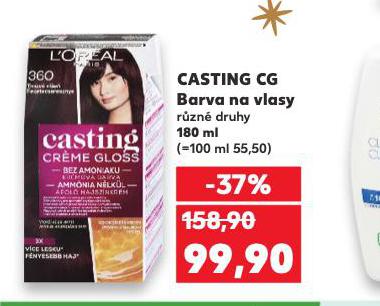 CASTING CG BARVA NA VLASY