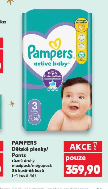 PAMPERS DTSK PLENKY