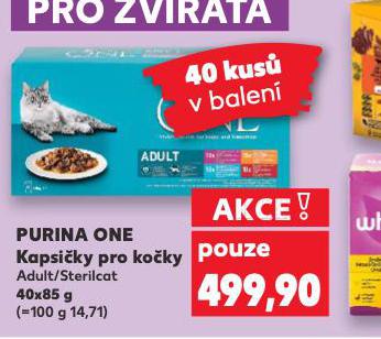 PURINA ONE KAPSIKY PRO KOKY