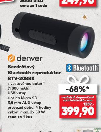 BEZDRTOV BLUETOOTH REPRODUKTOR