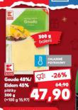 GOUDA 48%, EIDAM 45% PLTKY