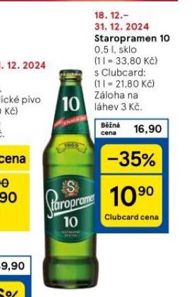 PIVO STAROPRAMEN 10