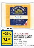 LEY CROSS FARM ENGLISH MILD CHEDDAR PRODN TVRD SR