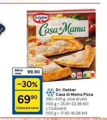 DR. OETKER CASA DI MAMA PIZZA