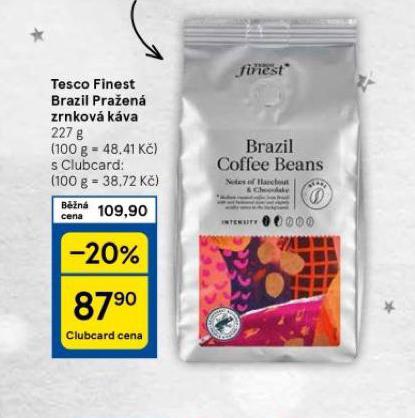 TESCO FINEST BRAZIL PRAEN ZRNKOV KVA