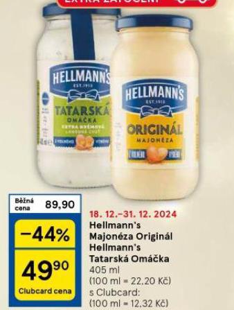 HELLMANNS TATARSK OMKA, MAJONZA