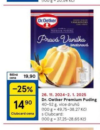 DR. OETKER PREMIUM PUDING