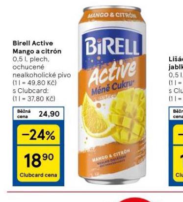 BIRELL ACTIVE MANGO A CITRON