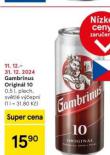 PIVO GAMBRINUS ORIGINL 10