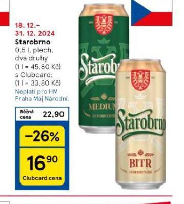 PIVO STAROBRNO