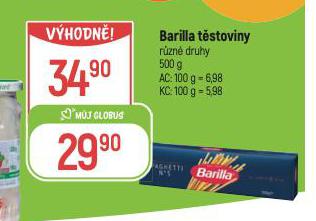 BARILLA TSTOVINY