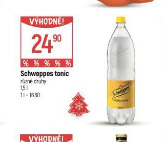 SCHWEPPES TONIC