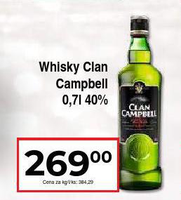 CLAN CAMPBELL WHISKY