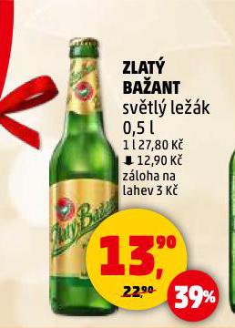 PIVO ZLAT BAANT