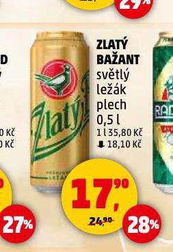 PIVO ZLAT BAANT