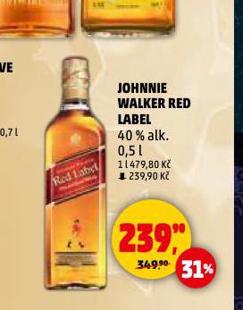 JOHNNIE WALKER RED LABEL