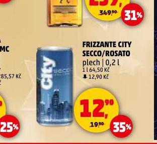 FRIZZANTE CITY SECCO