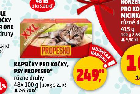 PROPESKO KAPSIKY PRO PSY