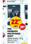 BODIE SELECT MINI POCHOUTKY PRO PSY