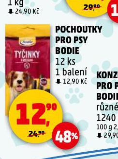 BODIE POCHOUTKY PRO PSY