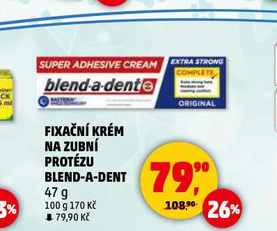 BLEND A DENT FIXAN KRM NA ZUBN NHRADY