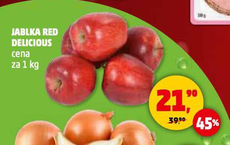 JABLKA RED DELICIOUS