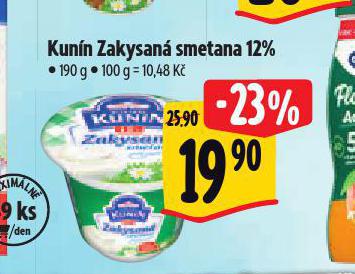 KUNN ZAKYSAN SMETANA 12%