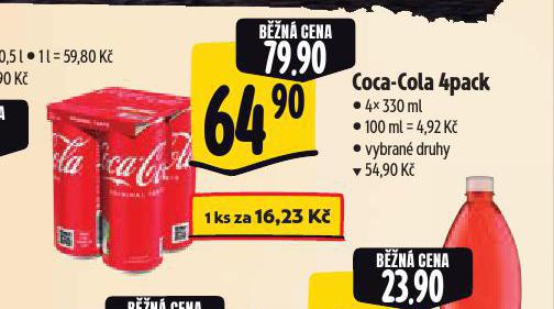 COCA COLA 4PACK