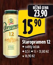 PIVO STAROPRAMEN 12