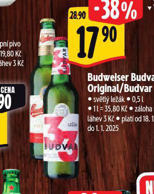 PIVO BUDVAR 33