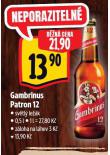 PIVO GAMBRINUS PATRON 12