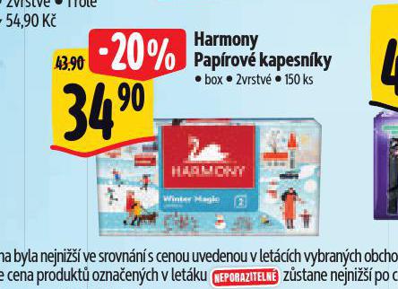 HARMONY PAPRV KAPESNKY