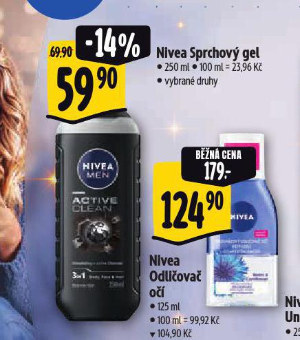 NIVEA SPRCHOV GEL