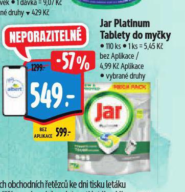 JAR PLATINUM TABLETY DO MYKY