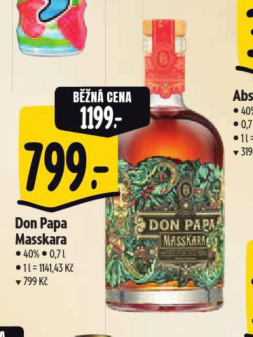 DON PAPA MASSKARA