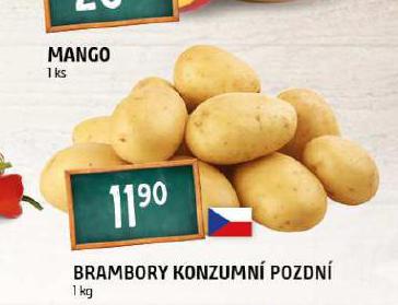 BRAMBORY KONZUMN POZDN