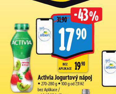 ACTIVIA JOGURTOV NPOJ