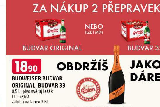 PIVO BUDVAR 33