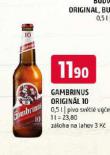 PIVO GAMBRINUS ORIGINL 10