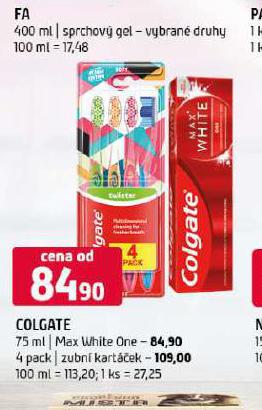 COLGATE MAX WHITE ONE ZUBN PASTA