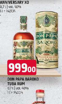 DON PAPA BAROKO TUBA RUM