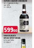 KRAKEN BLANC SPICED SPIRIT DRINK