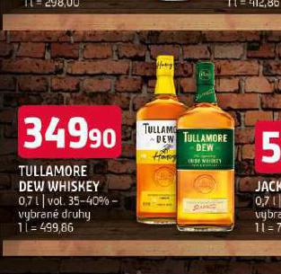 TULLAMORE DEW WHISKEY